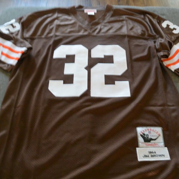 Mitchell and Ness Other - Brand NEW Jim Brown #32 Cleveland Browns Jersey Size Men's XL